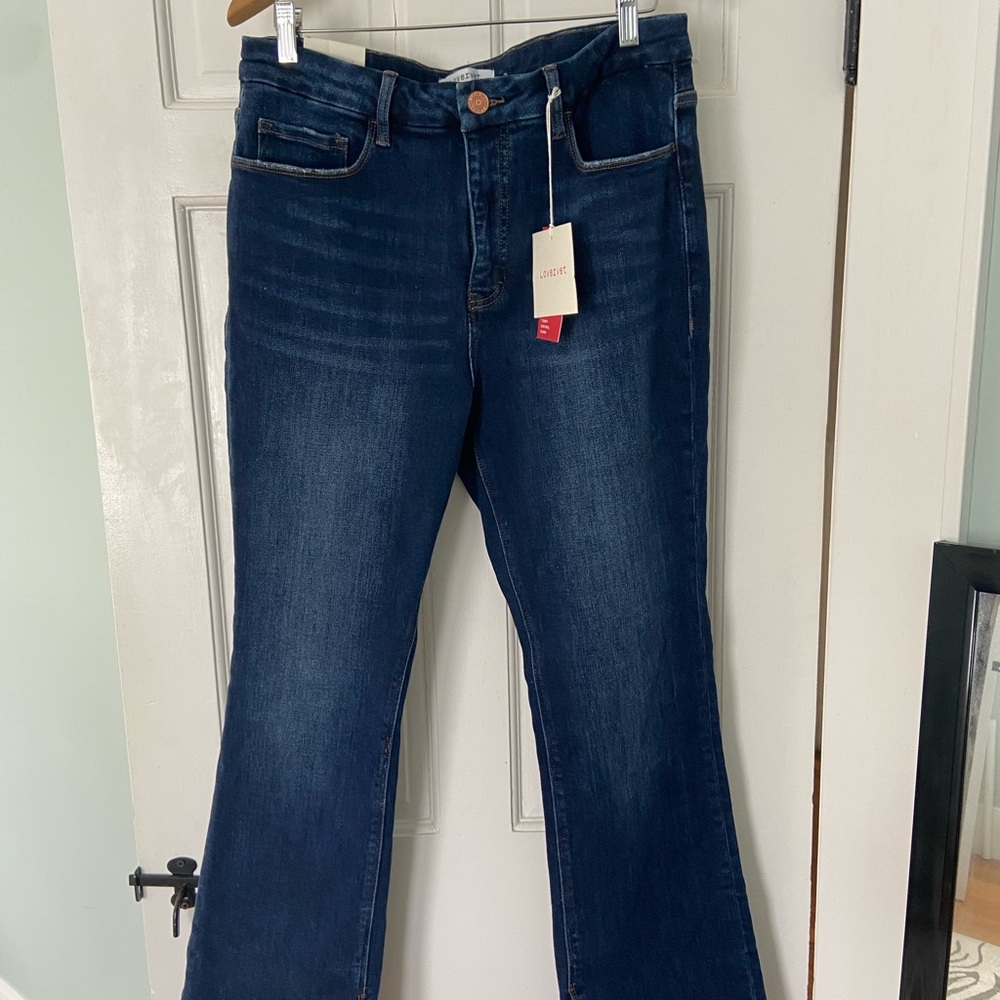 NWT Vervet by Lovervet 16W high rise bootcut jeans